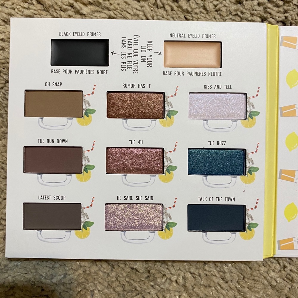 The Balm What’s the tea shadow palette